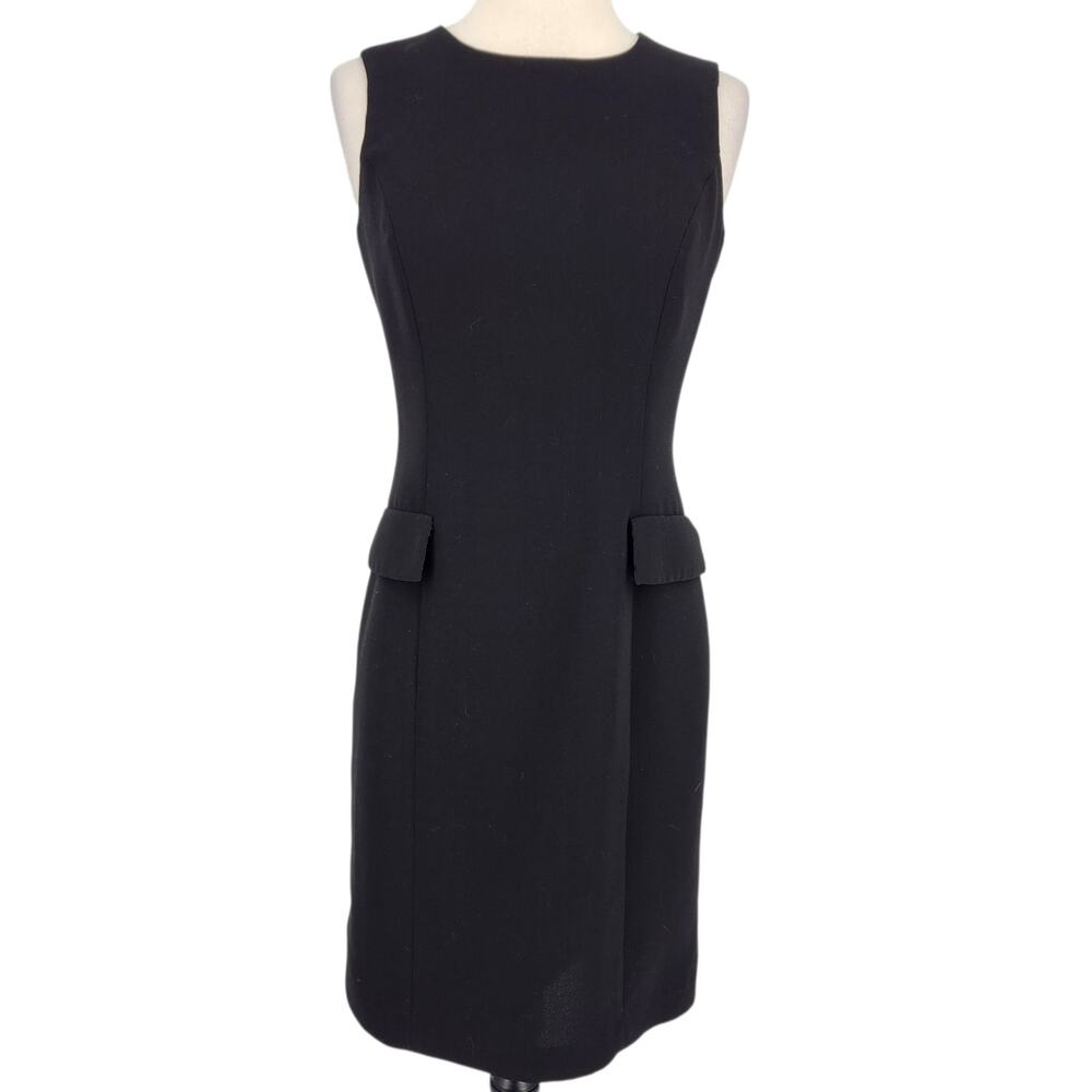 Calvin Klein Black Sleeveless Sheath Dress – Size 2